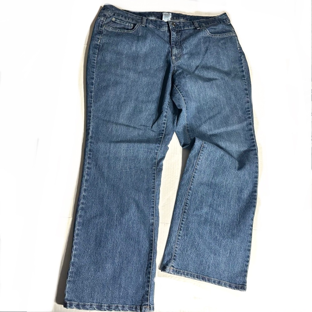 Just My Size Women's Medium Blue Bootcut Jeans
